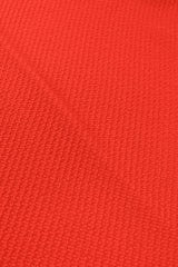 Vintage Waffle Silk Leisure Top & Pant Set silk waffle fabric detail @ Recess LA