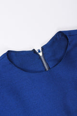 Recess Los Angeles Vintage Malcolm Starr Jewel Trimmed Silk Shift Tunic Dress