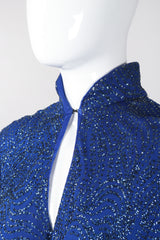 Recess Los Angeles Vintage Margi Kent Belted Glitter Batwing Dress