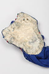 Recess Los Angeles Vintage Margi Kent Belted Glitter Batwing Dress