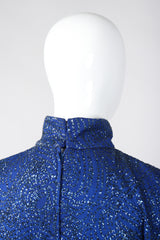 Recess Los Angeles Vintage Margi Kent Belted Glitter Batwing Dress