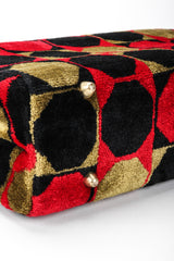 Recess Los Angeles Markay Bags Mod Geometric Colorblock Chenille Frame Bag