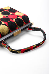 Recess Los Angeles Markay Bags Mod Geometric Colorblock Chenille Frame Bag