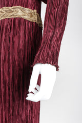 Recess Los Angeles Vintage Unsigned Mary McFadden Pleated Juliet Gown GoT Game of Thrones Romeo Elizabethan