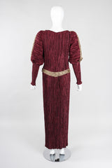 Recess Los Angeles Vintage Unsigned Mary McFadden Pleated Juliet Gown GoT Game of Thrones Romeo Elizabethan