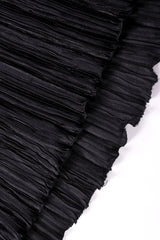 Vintage Mary McFadden Rainbow Sleeve Pleated Dress hem at Recess Los Angeles