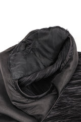 Recess Los Angeles Vintage Mary McFadden Pleated Velvet Lamé Burnout Dress