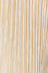 Vintage Mary McFadden Cream Winter White pleated Fabric