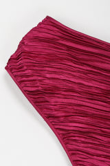 Recess Los Angeles Vintage Mary McFadden One-Shoulder Colorblock Gown