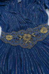 Rainbow Metallic Vintage Harem Jumpsuit