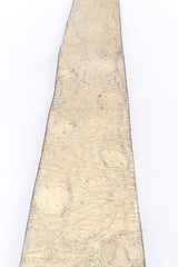 Vintage Michael Morrison MX Crystal Stone Studded Leather Belt worn back leather @ Recess LA