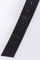 Vintage Michael Morrison MX Rainbow Mixed Jewel Studded Belt reverse tail @ Recess LA