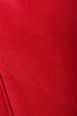 Vintage North Beach Leather by Michael Hoban Leather Suit stains on R flap near back waist