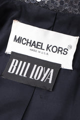 Recess Los Angeles Vintage Michael Kors Oversized Sequin Boyfriend Coat