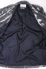 Recess Los Angeles Vintage Michael Kors Oversized Sequin Boyfriend Coat