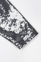 Recess Los Angeles Vintage Michael Kors Oversized Sequin Boyfriend Coat