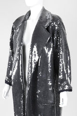 Recess Los Angeles Vintage Michael Kors Oversized Sequin Boyfriend Coat