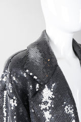 Recess Los Angeles Vintage Michael Kors Oversized Sequin Boyfriend Coat