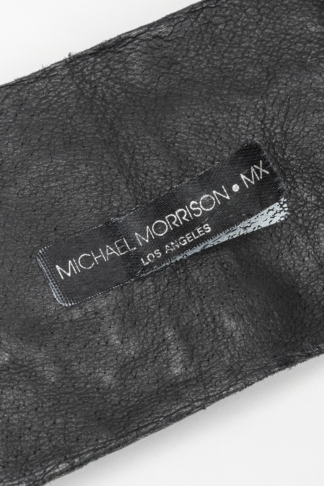 Recess Los Angeles Vintage Michael Morrison Studded Bling Belt