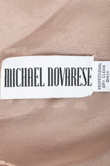 Vintage Lillie Rubin Lioness Burnout FeatherJacket Michael Novarese Label