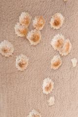 Vintage Lillie Rubin Lioness Burnout FeatherJacket velvet fabric detail