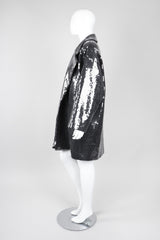 Recess Los Angeles Vintage Michael Kors Oversized Sequin Boyfriend Coat