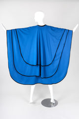 Recess Los Angeles Vintage Mimi Trujillo Layered Waterfall Petal Wool Knit Cape