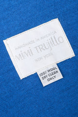 Recess Los Angeles Vintage Mimi Trujillo Layered Waterfall Petal Wool Knit Cape