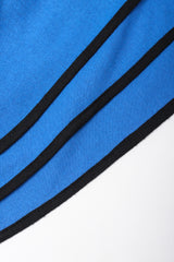 Recess Los Angeles Vintage Mimi Trujillo Layered Waterfall Petal Wool Knit Cape