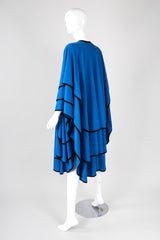 Recess Los Angeles Vintage Mimi Trujillo Layered Waterfall Petal Wool Knit CapeRecess Los Angeles Vintage Mimi Trujillo Layered Waterfall Petal Wool Knit Cape