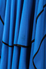 Recess Los Angeles Vintage Mimi Trujillo Layered Waterfall Petal Wool Knit Cape