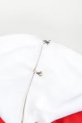 Recess Los Angeles Vintage Oscar de la Renta Shawl Collar Floral Dress