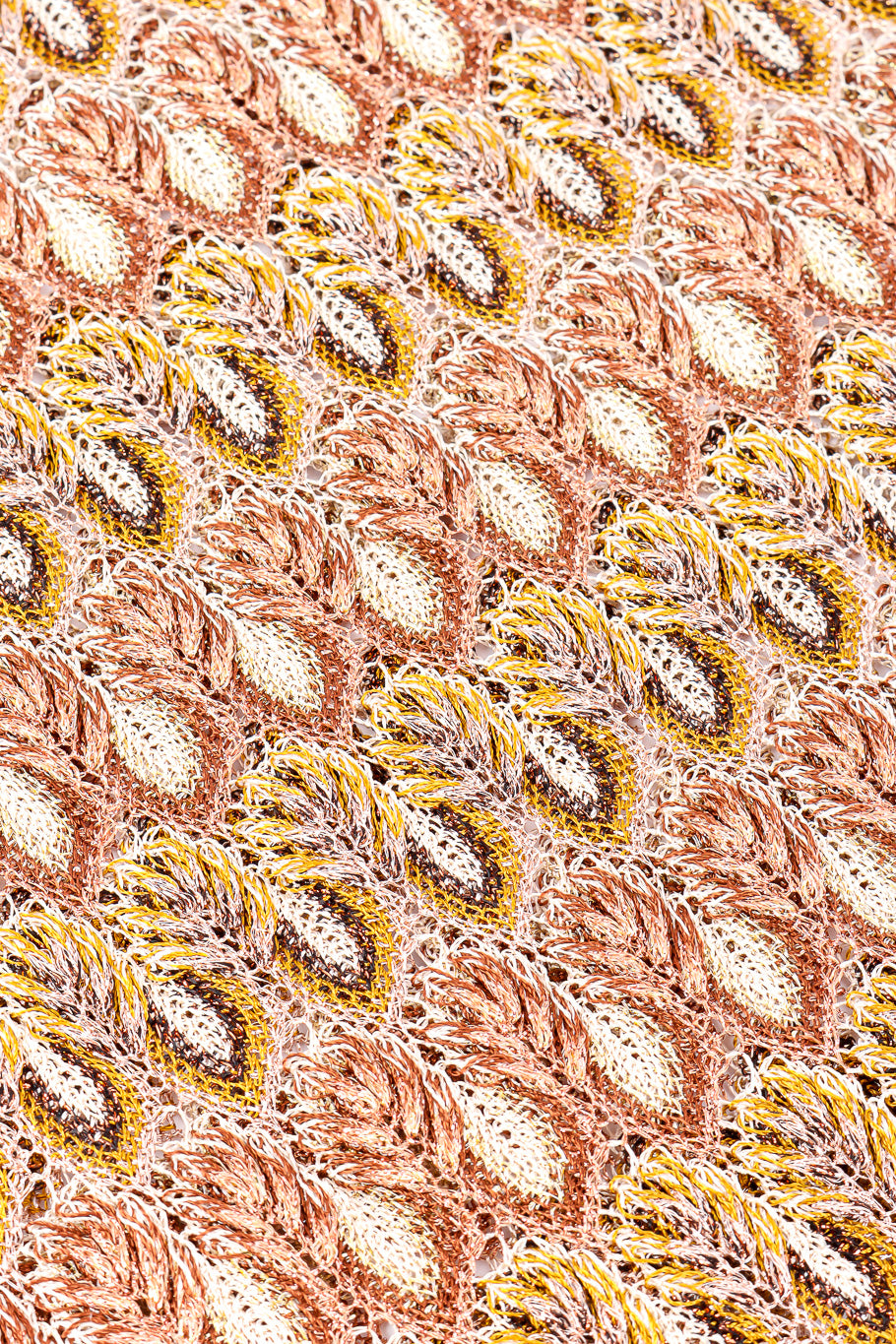 Missoni metallic knit dress fabric detail @recessla