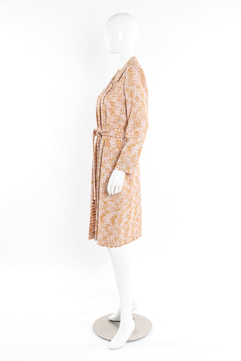 Missoni scallop knit coat on mannequin @recessla