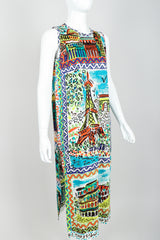 Vintage Missoni Europe Cotton Dress Angle at Recess LA