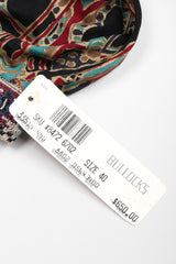 Recess Los Angeles Vintage Missoni 3-piece Moroccan Print Sequin Silk Leisure Set