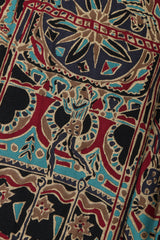 Recess Los Angeles Vintage Missoni 3-piece Moroccan Print Sequin Silk Leisure Set