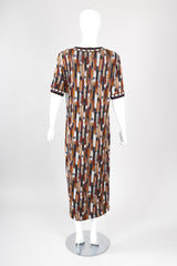 Recess Los Angeles Vintage Missoni Ikat Knit Midi Sweater Dress