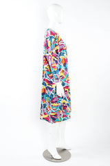 Vintage Missoni Abstract Faces Dress on mannequin side @ Recess LA