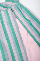 Recess Los Angeles Vintage Mister Wyatt Shantung Silk Balloon Sleeve Top & Ball Skirt Set