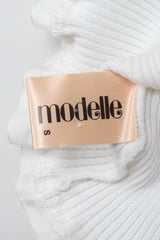 Recess Los Angeles Vintage Modelle Ribbon-Trim Off The Shoulder Ruffle Top