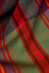 Vintage Mollie Parnis Stripe Harem Jumpsuit print detail @ Recess LA