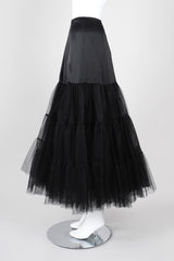 Recess Los Angeles Vintage Morgane Le Fay Tiered Silk Tulle Mesh Petticoat Ballet Skirt