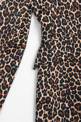Recess Los Angeles Vintage Moschino Cheetah Print Stretch Suit Blazer Pant Set