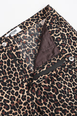 Recess Los Angeles Vintage Moschino Cheetah Print Stretch Suit Blazer Pant Set