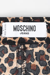Recess Los Angeles Vintage Moschino Cheetah Print Stretch Suit Blazer Pant Set