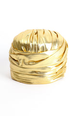 Vintage Lamé Turban Hat back @ Recess LA