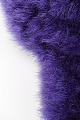 Recess Designer Consignment Vintage Murray Arbeid Rockstar Marabou Batwing Duster Coat Los Angeles Resale