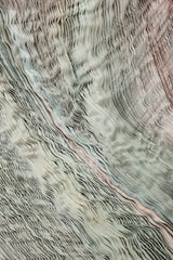 Recess Los Angeles Vintage Patricia Lester Ocean Seagrass Pleated Silk Dress