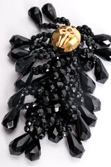Vintage Long Bead Fringe Earrings  Details at Recess Los Angeles